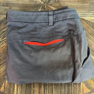 Lululemon Gray Pants with Red Accent